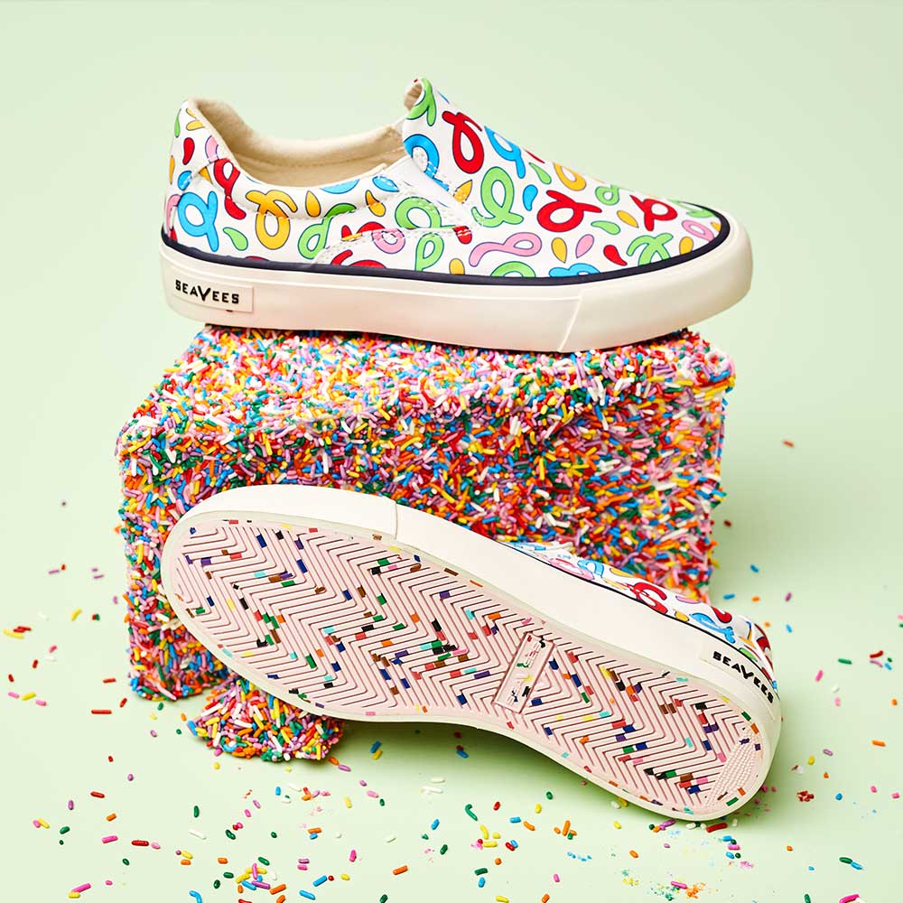 SeaVees x McConnells Rainbow Hawthorne Slip On