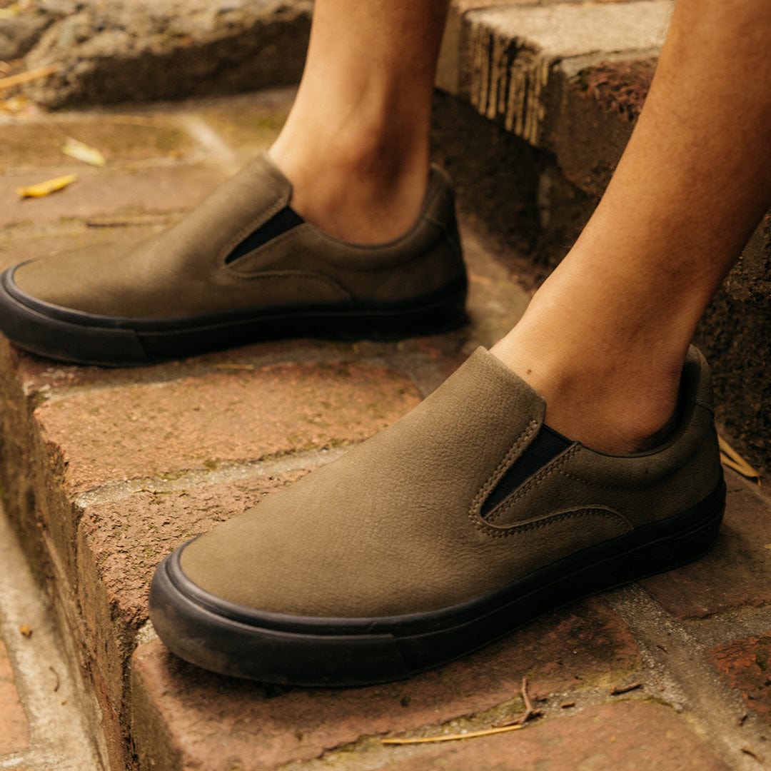 Mens - Hawthorne Slip On - Moss