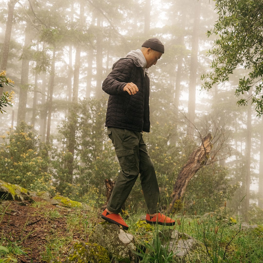 Mens - Après Puff Slip On - Redwood