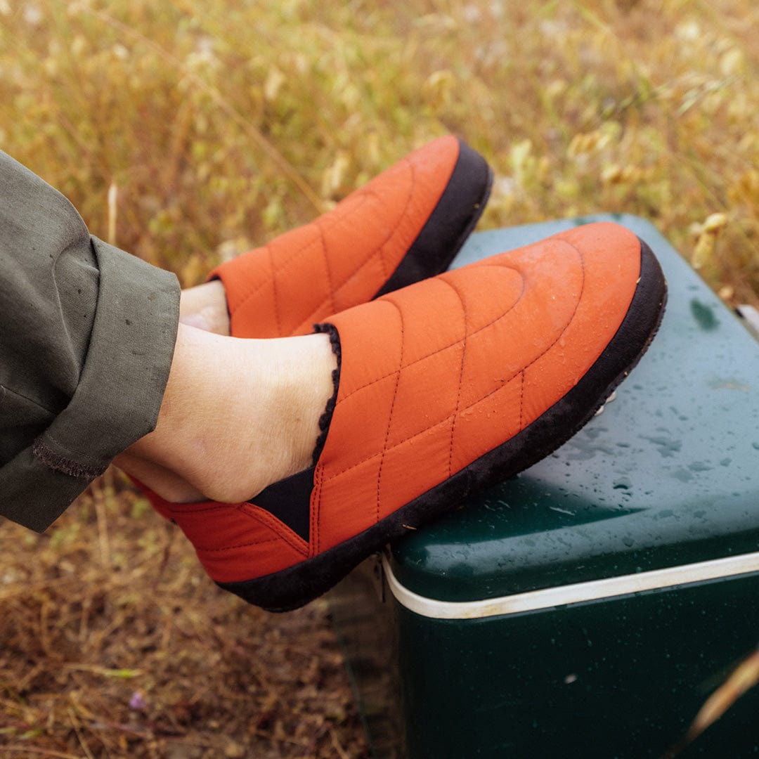 Mens - Après Puff Slip On - Redwood