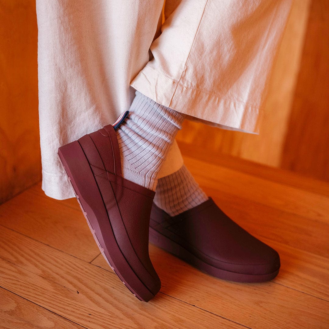 Womens - Calistoga Clog - Bordeaux