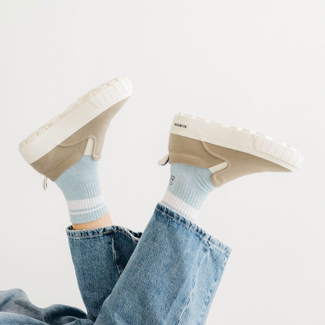 Womens - Fairfax Lug Slip On Platform - Stone