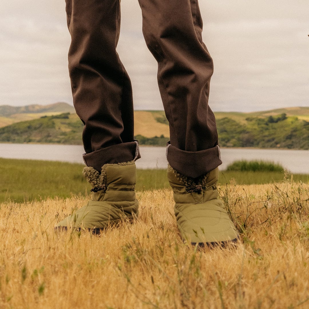 Mens - Après Puff Bootie - Surplus Green