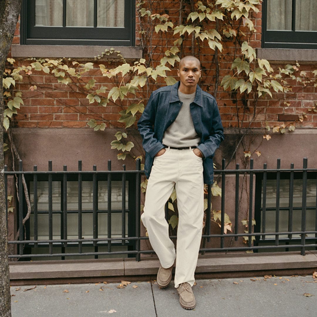 Mens - Larkspur Lug Boat Shoe - Cement