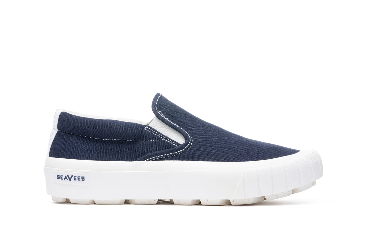 Mens Fairfax Slip On Navy – SeaVees - Main Image