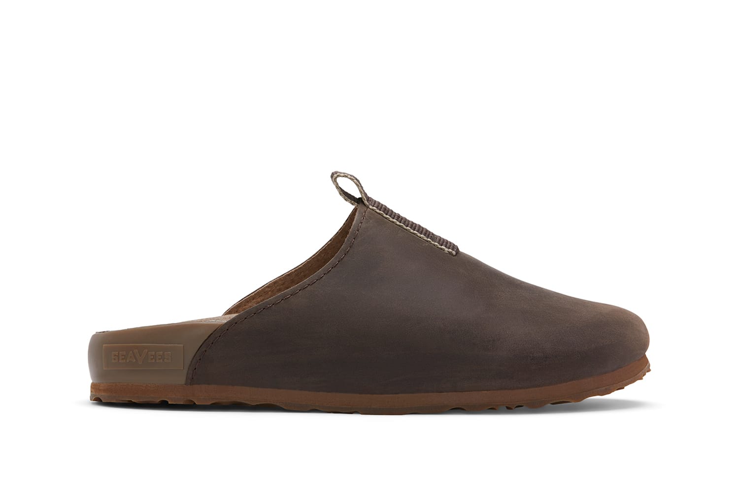 SeaVees Tiburon Trekker Suede Clogs Expresso Vibram Soles Men’s 12 The Tiburon Trekker, now available in Espresso. Elevated  main image 2
