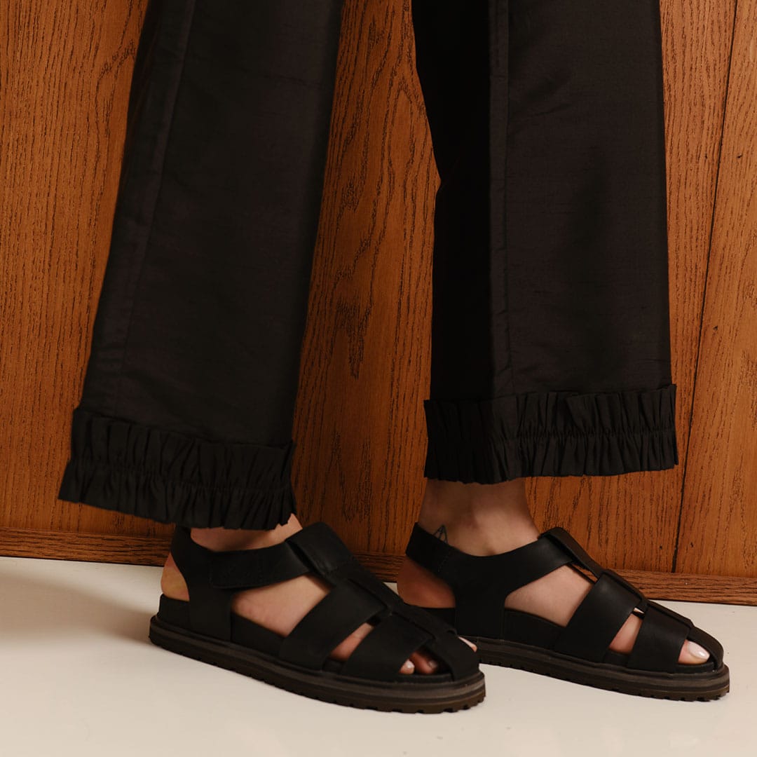 Womens - Cape Fisherman Sandal - Black