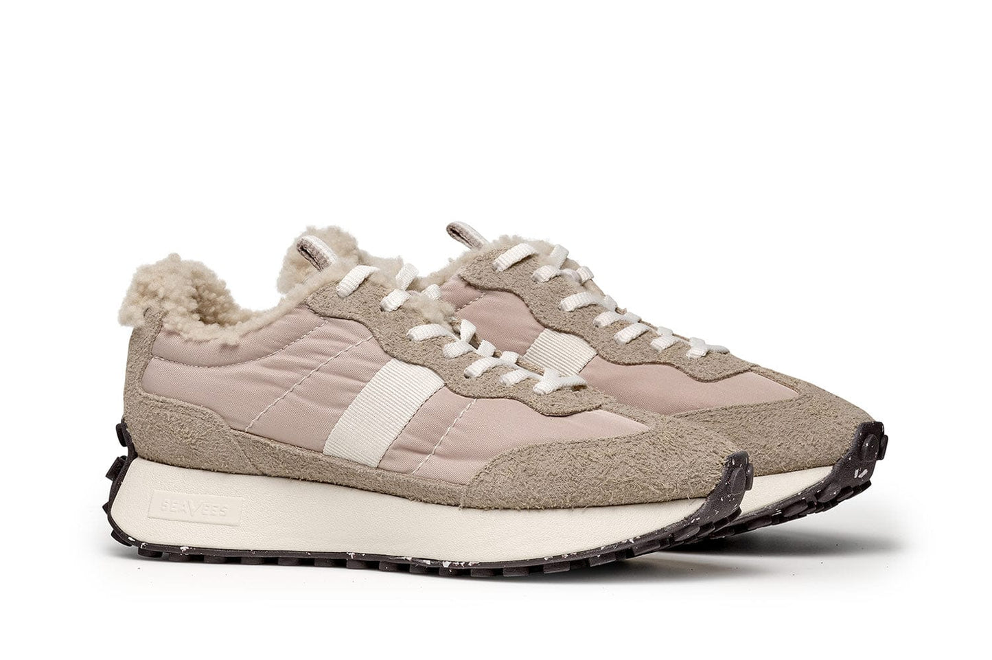 Womens - Acorn Trainer - Cream Cafe