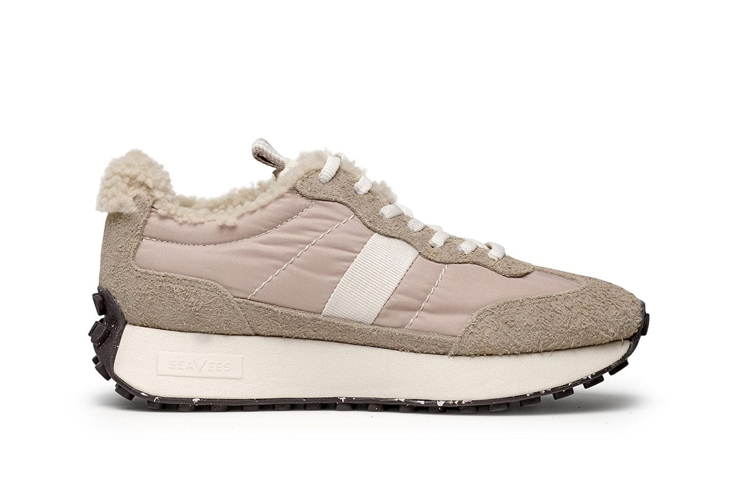 Womens - Acorn Trainer - Cream Cafe