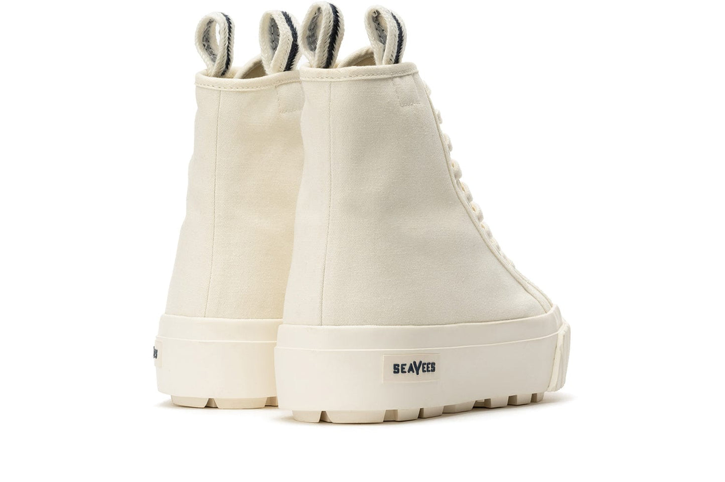 Womens - La Brea Lug High Top Platform - White