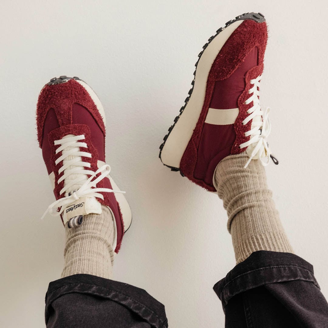 Mens - Acorn Trainer - Bordeaux