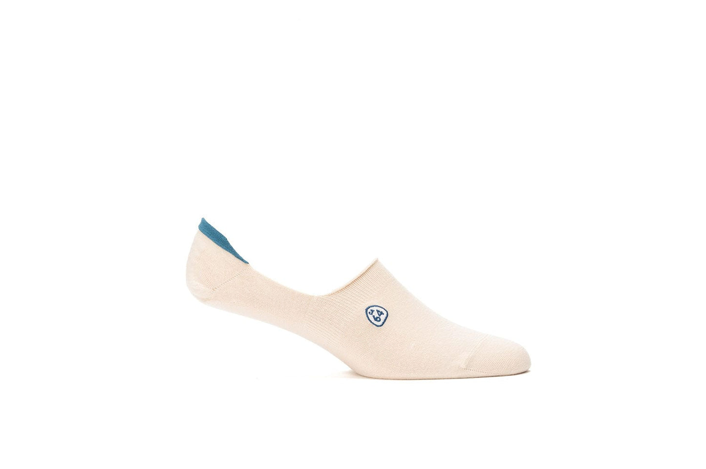 Mens Hideaways No Show Socks 2 Pack - Grey and Sand