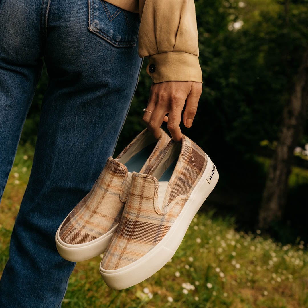 Womens - Baja Slip On Platform - Mushroom