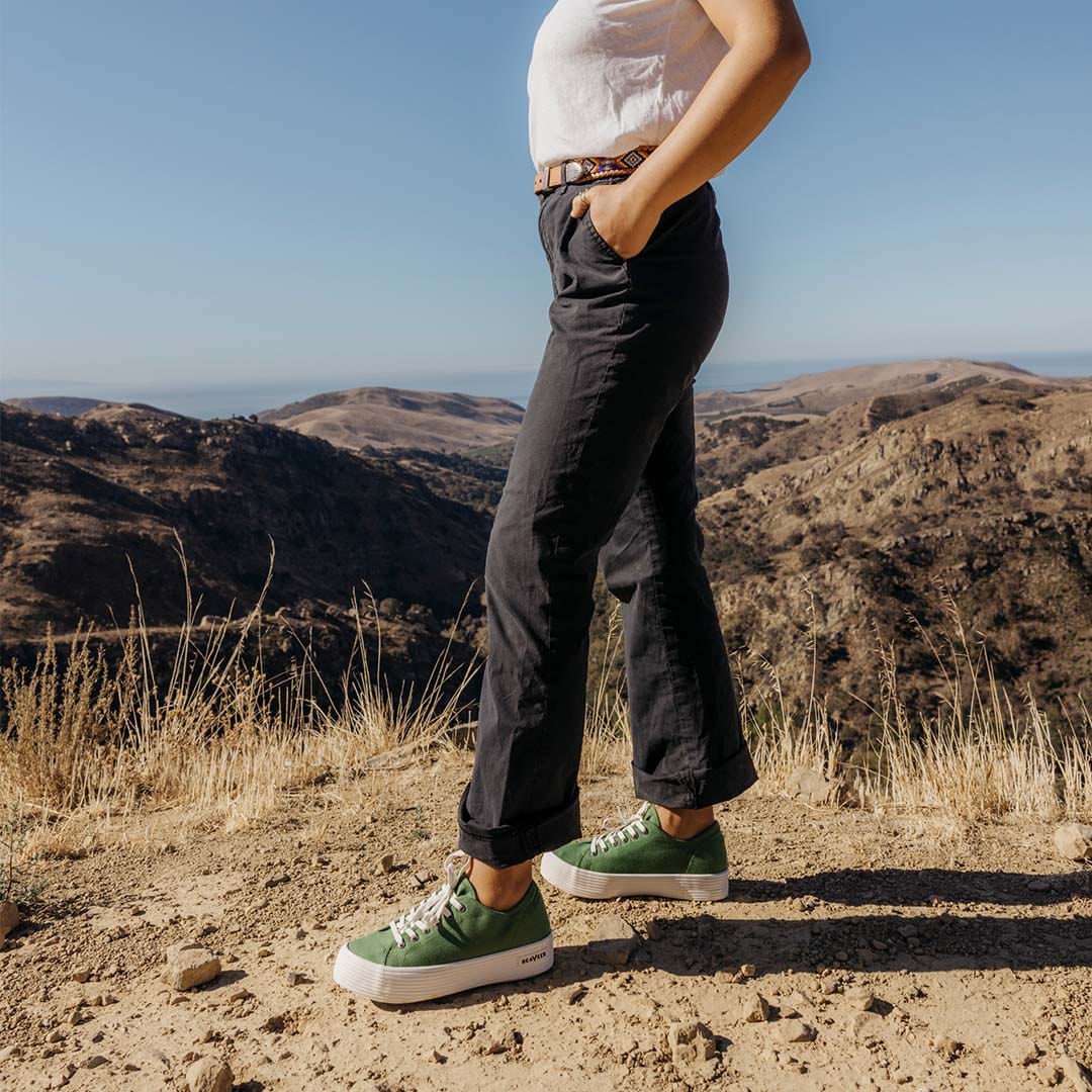 Womens - Monterey Sneaker Platform - Cactus
