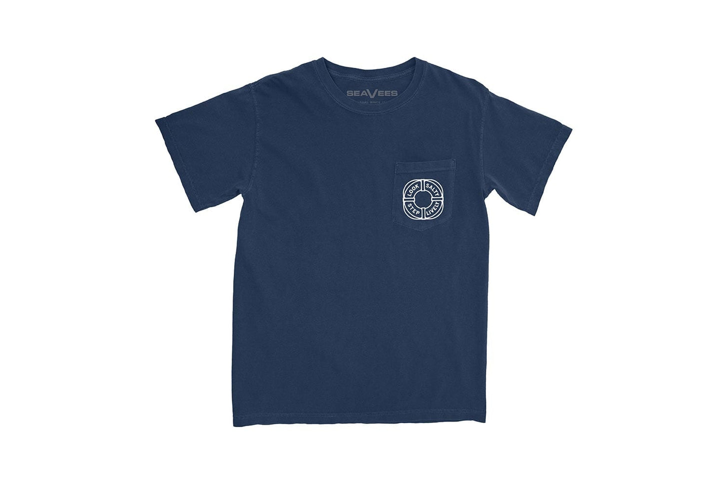 SeaVees - Life Ring Pocket Tee - Navy