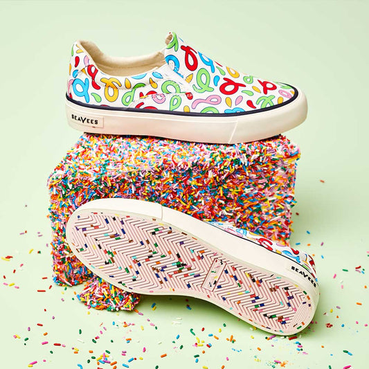 SeaVees x McConnells Rainbow Hawthorne Slip On