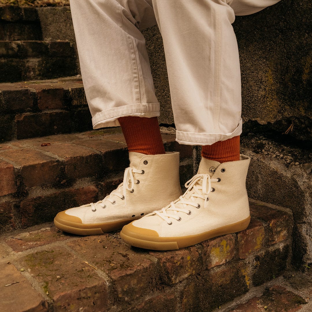 Mens - Fremont High Top - Winter White