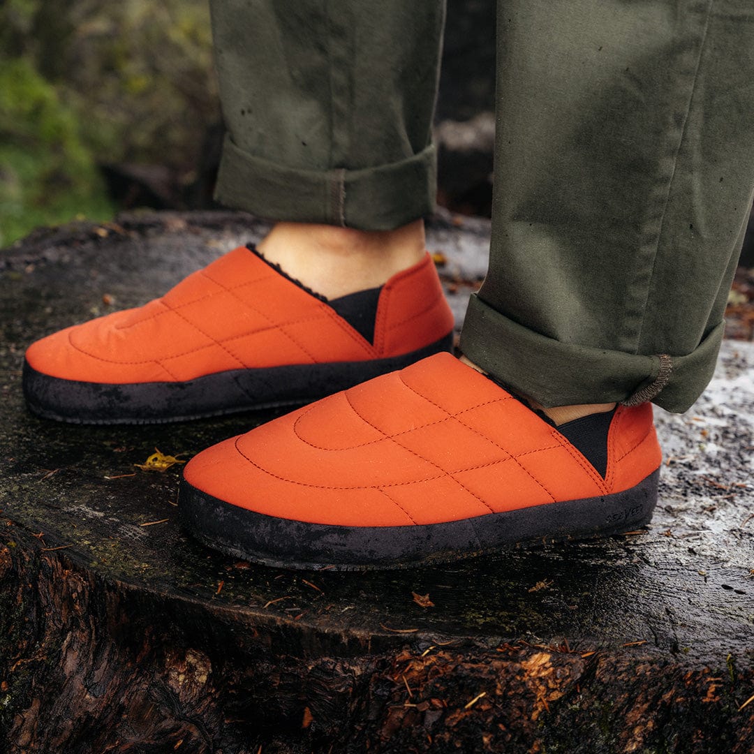 Mens - Apres Puff Slip On - Redwood