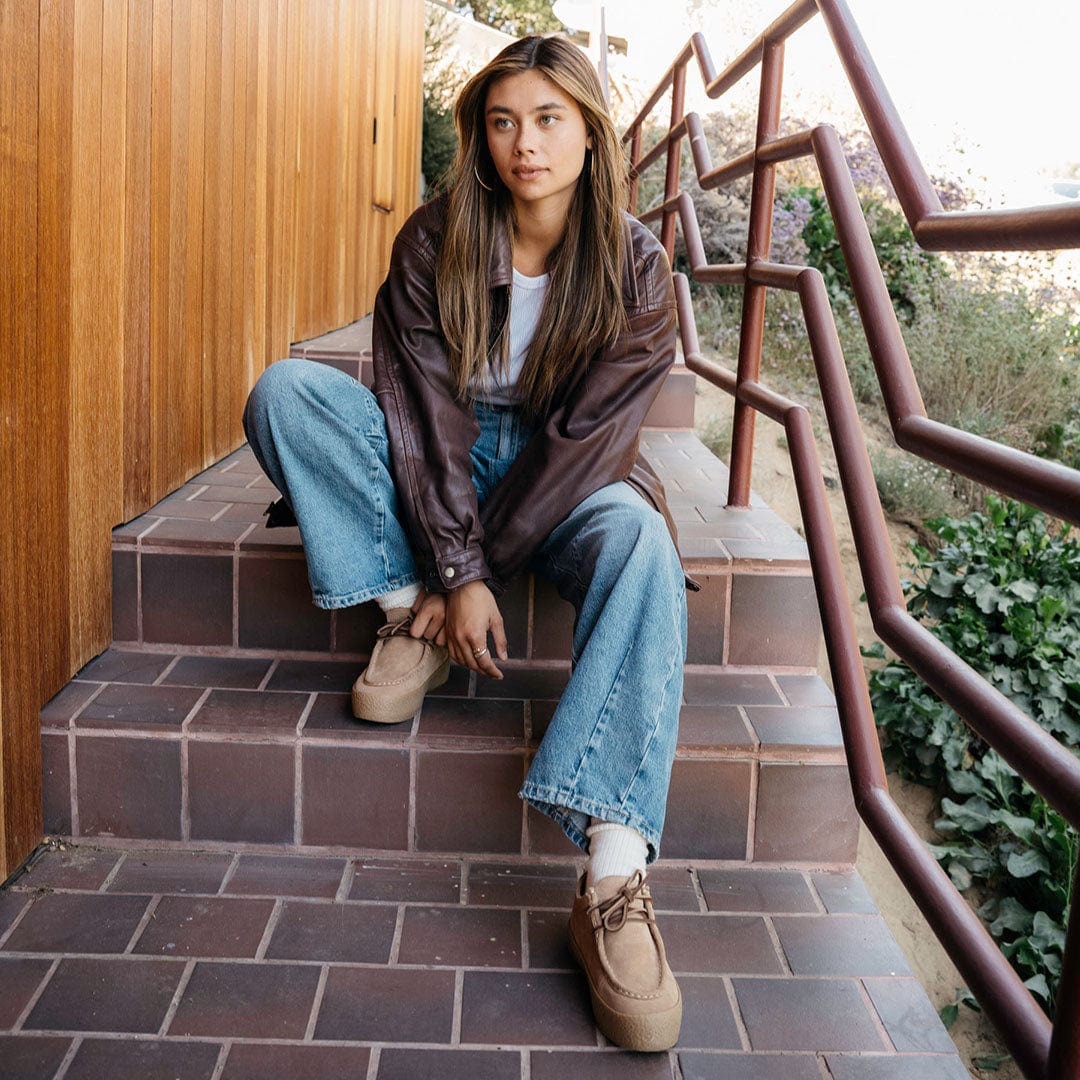 Womens - Hayward Platform - Tan