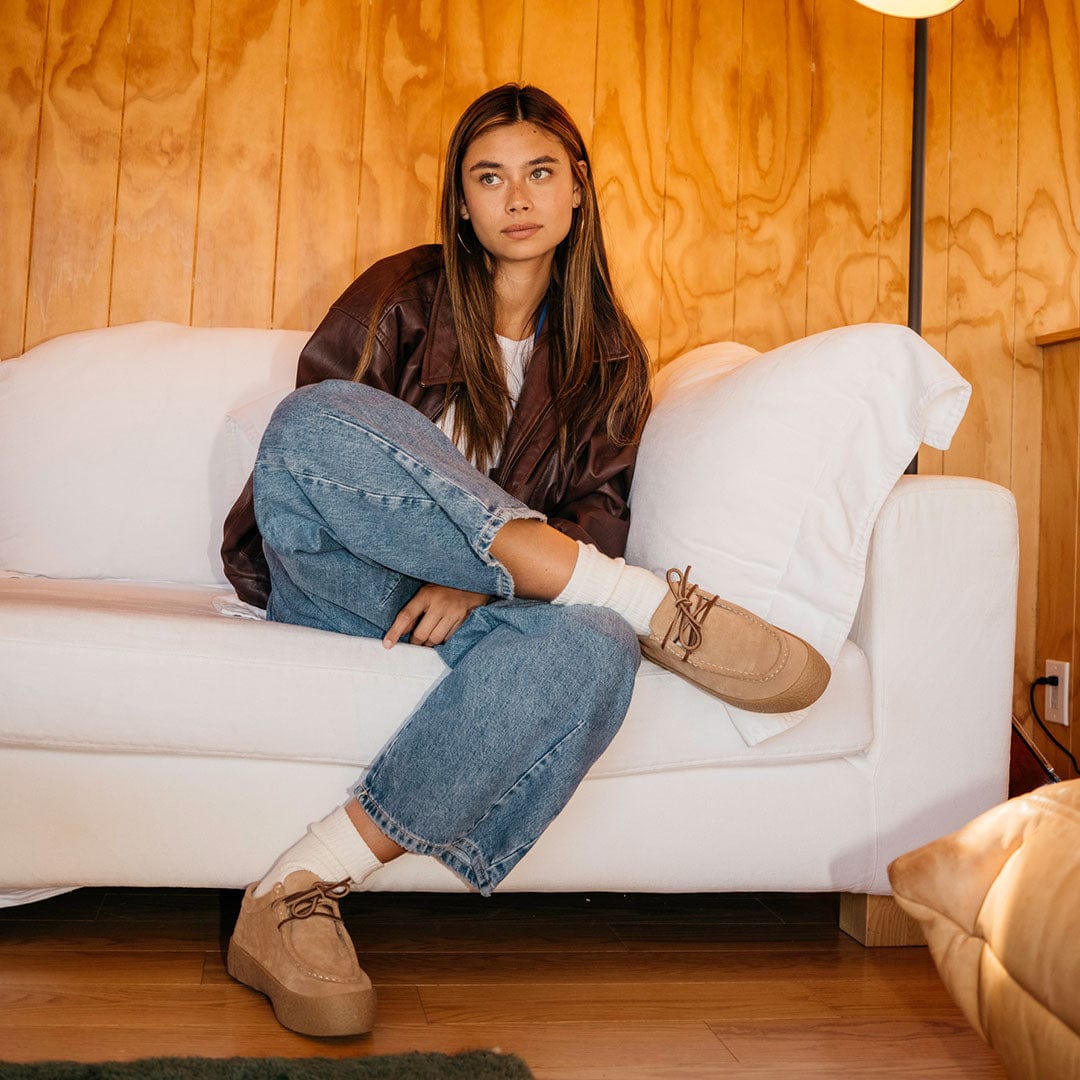 Womens - Hayward Platform - Tan