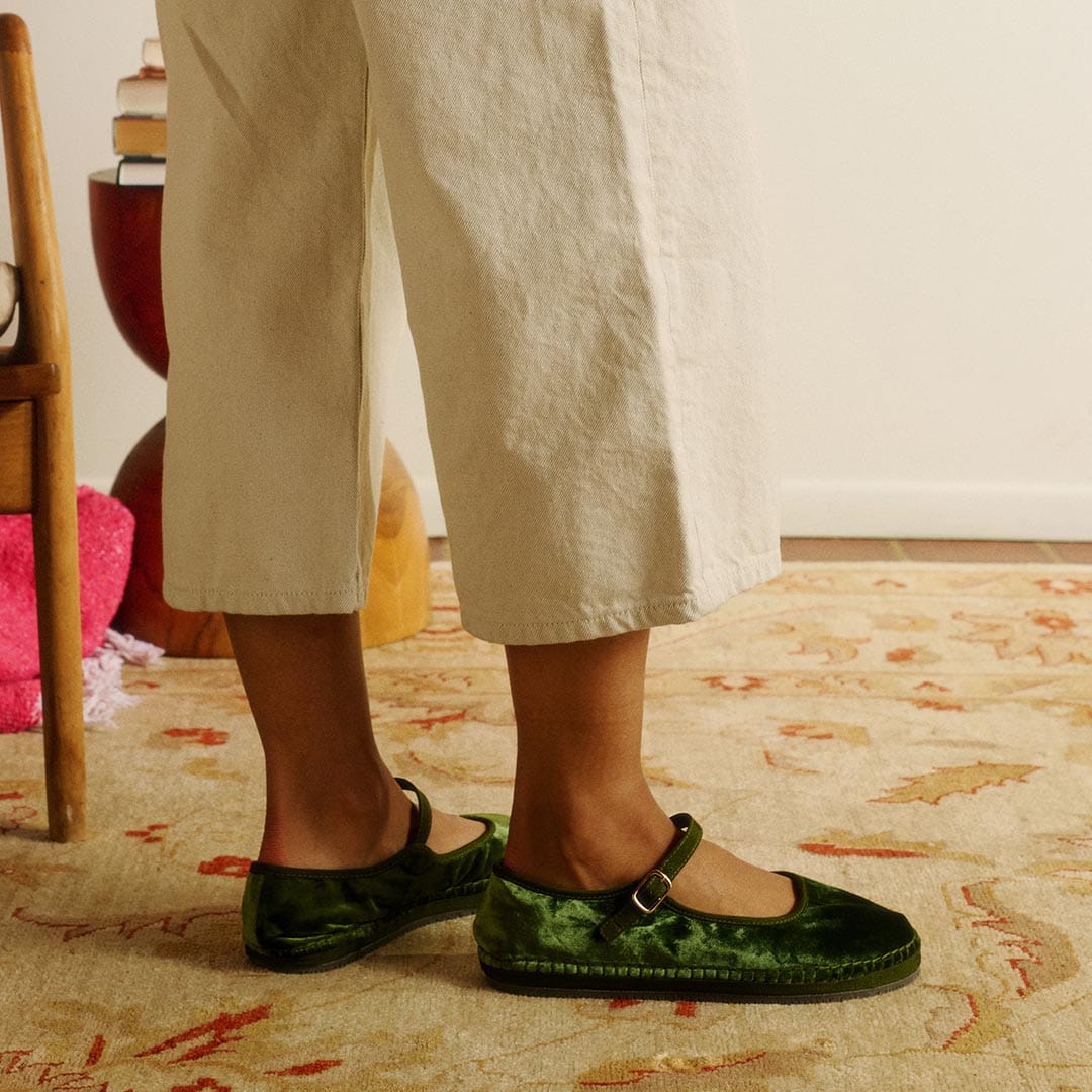 Womens - Carlyle Mary Jane - Dark Moss