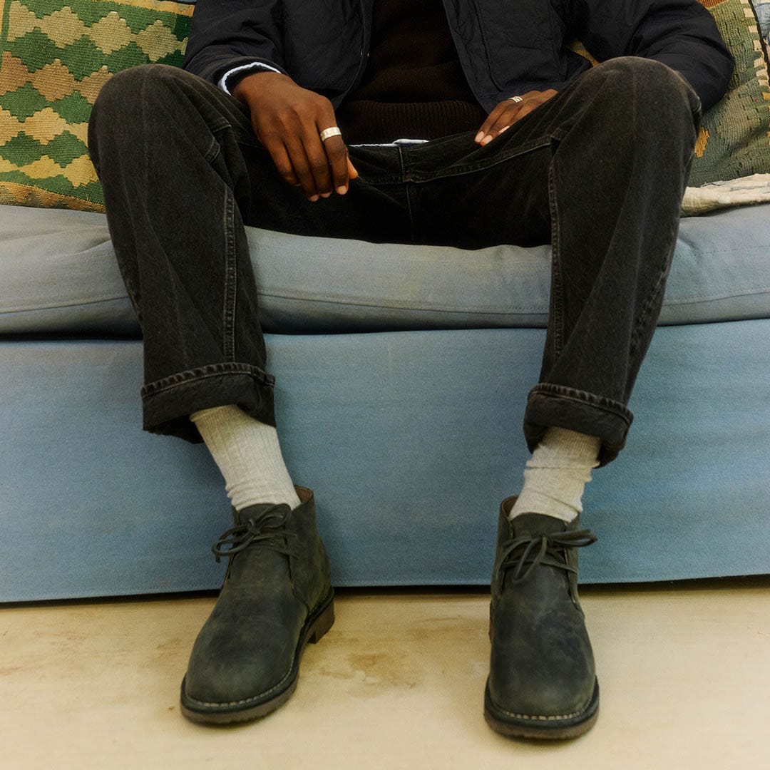 Mens - Braddock Desert Boot - Shadow Grey