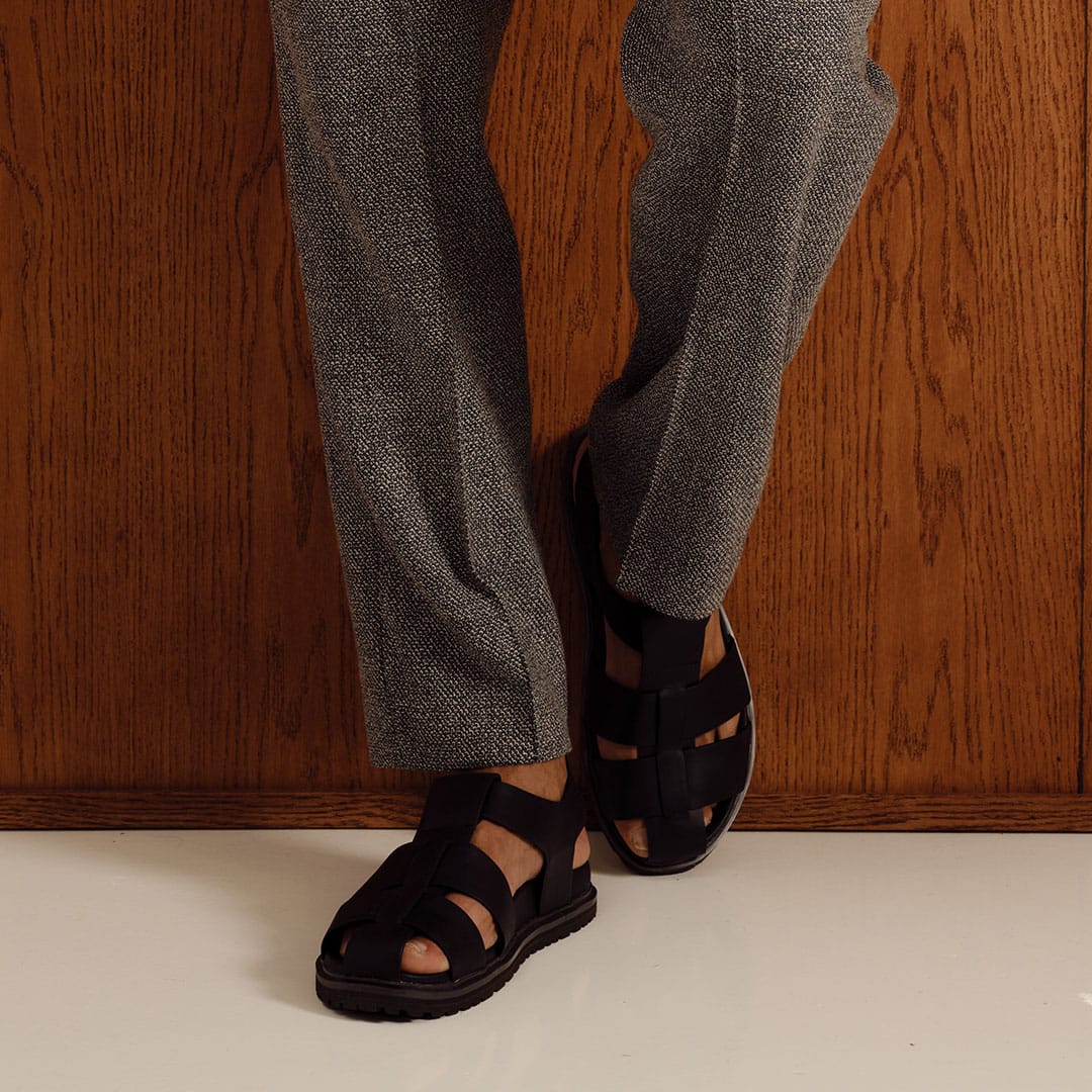 Mens - Cape Fisherman Sandal - Black
