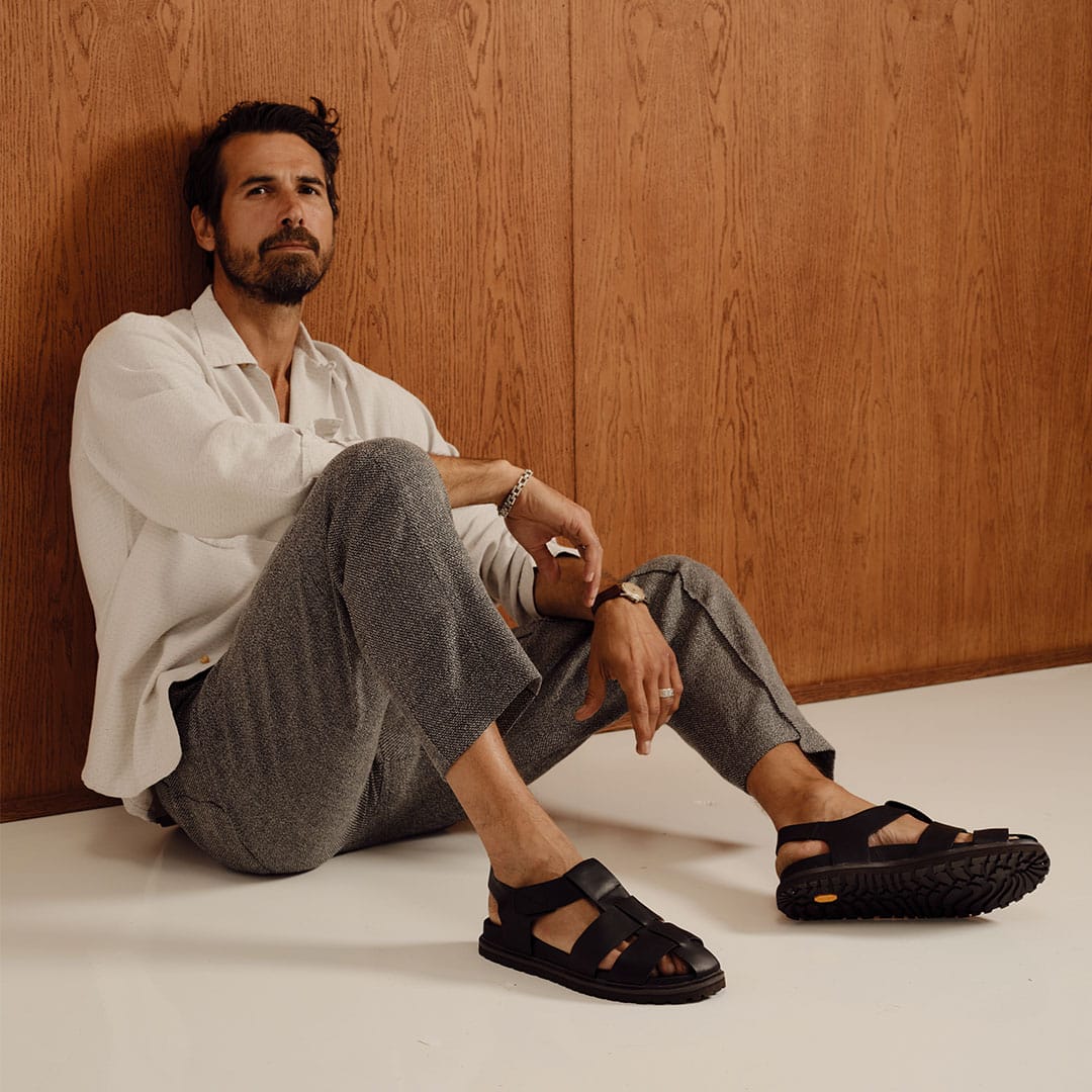 Mens - Cape Fisherman Sandal - Black