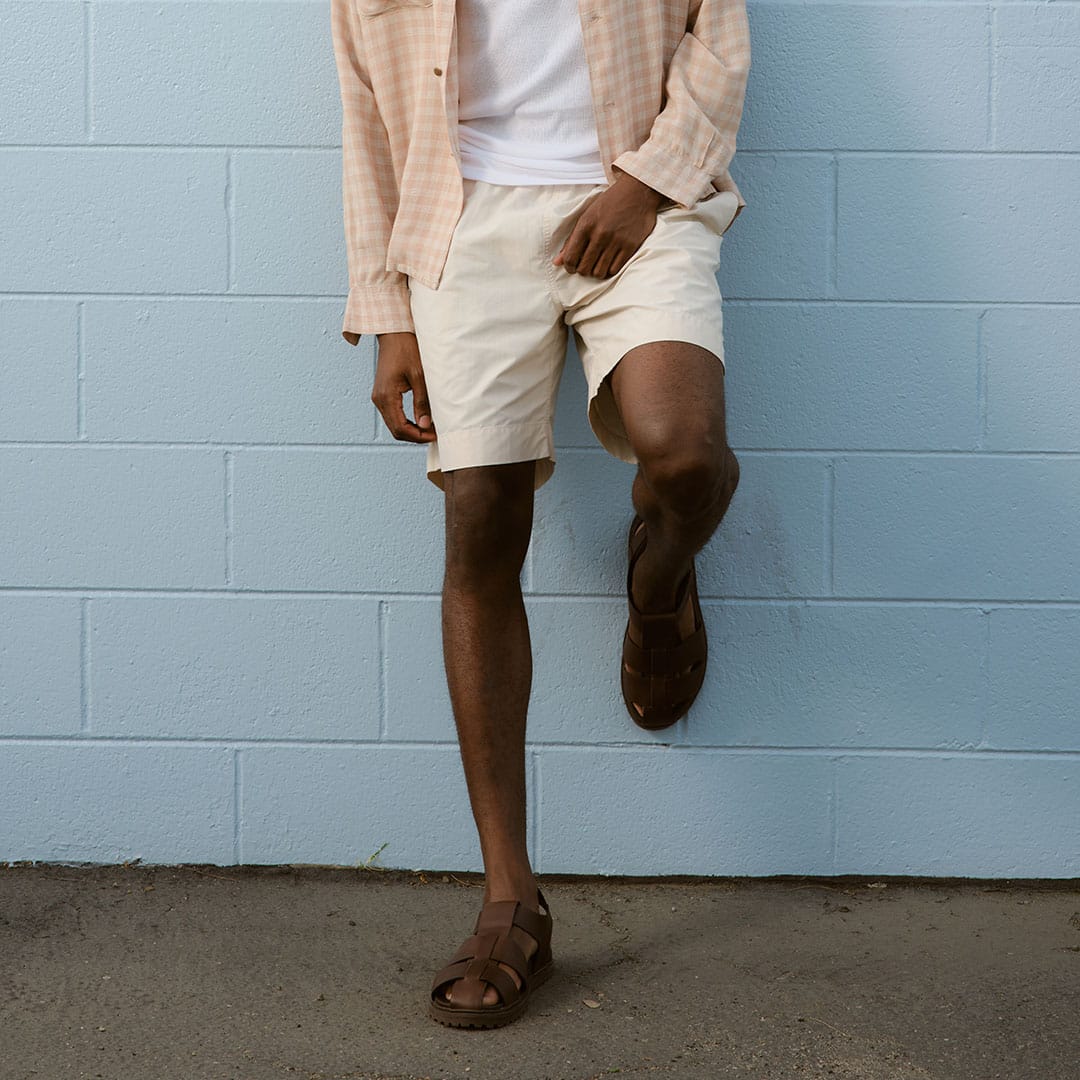 Mens - Cape Fisherman Sandal - Chestnut