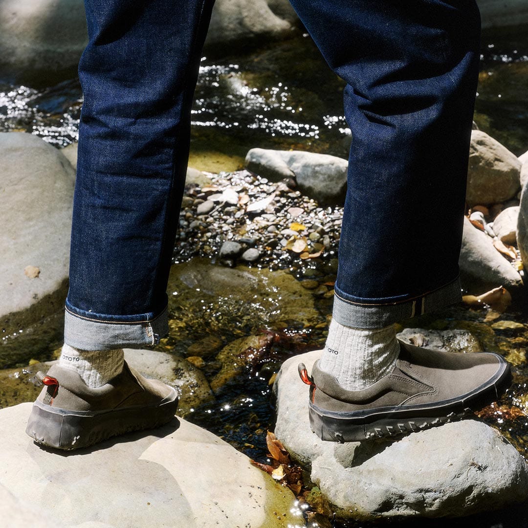 Mens - Crestline Slip On - Smoke