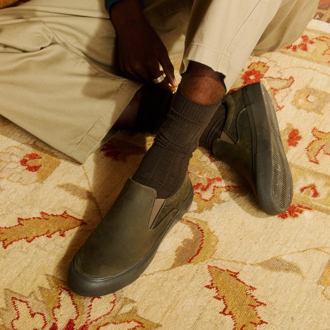 Mens - Hawthorne Slip On - Black Olive