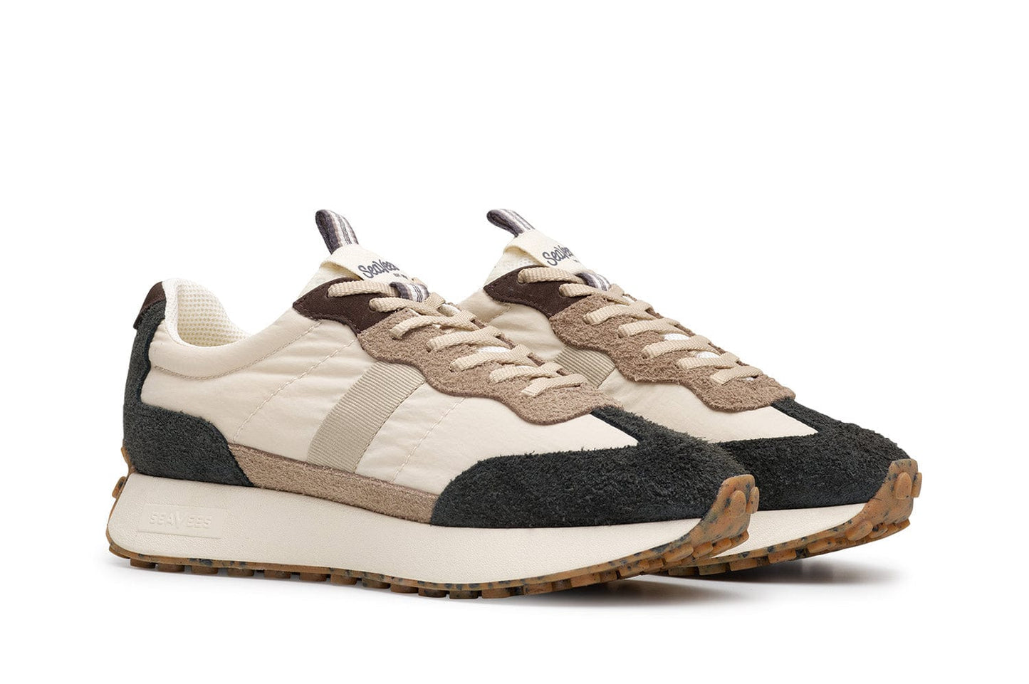 Mens - Acorn Trainer - Black and Tan
