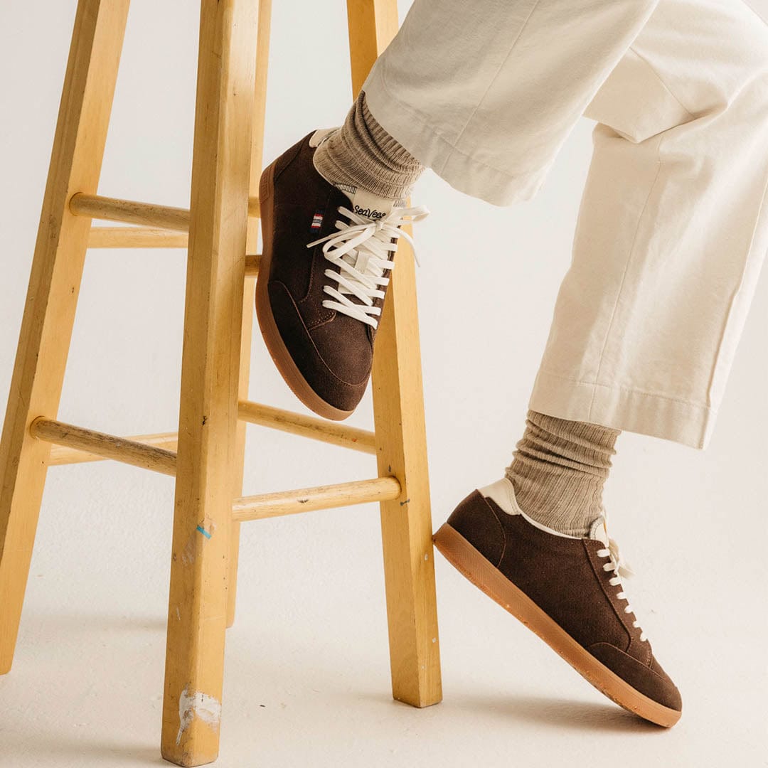 Mens - Clipper Sneaker - Chocolate