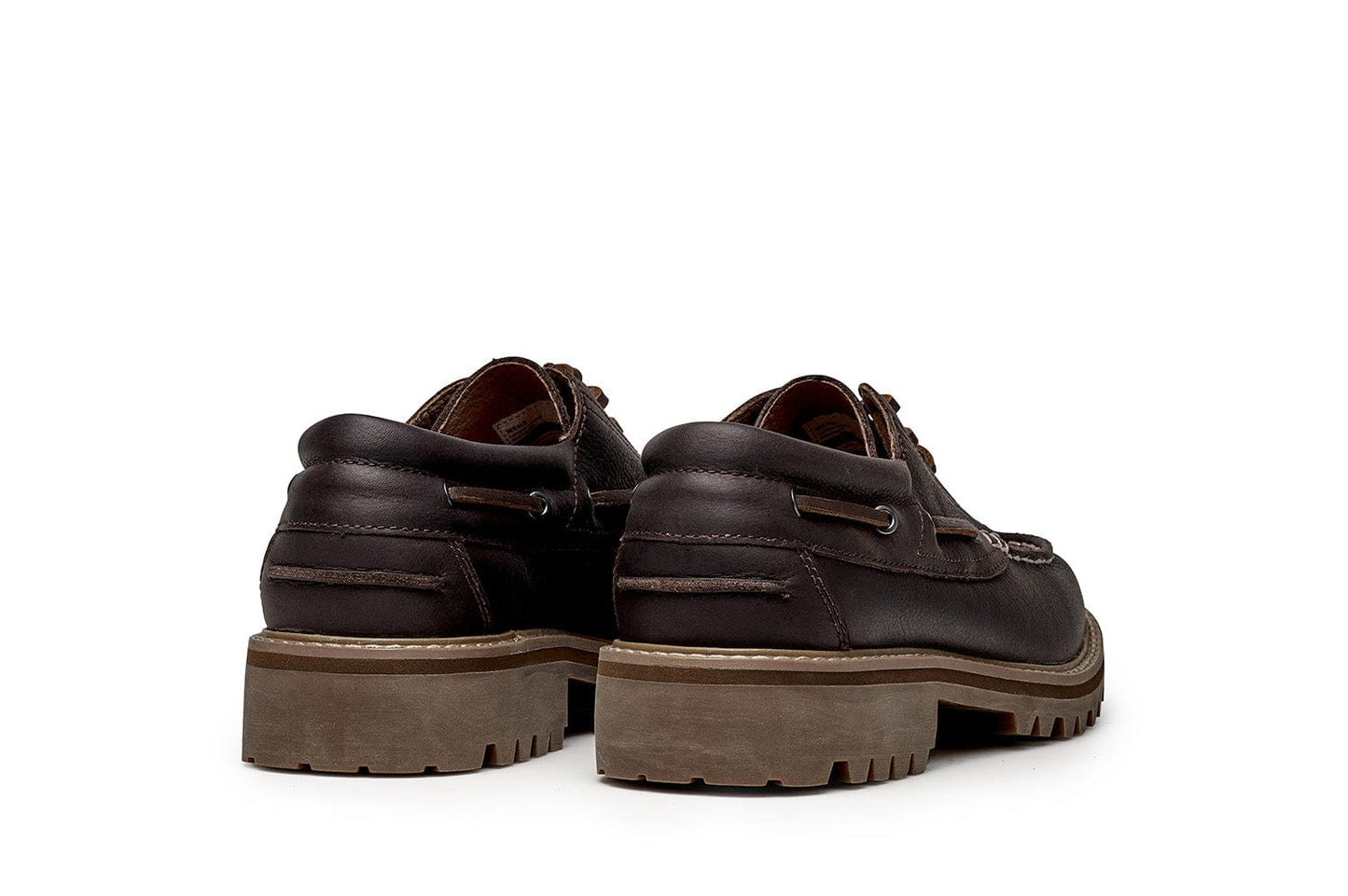 Mens - Larkspur Lug Boat Shoe - Dark Chocolate