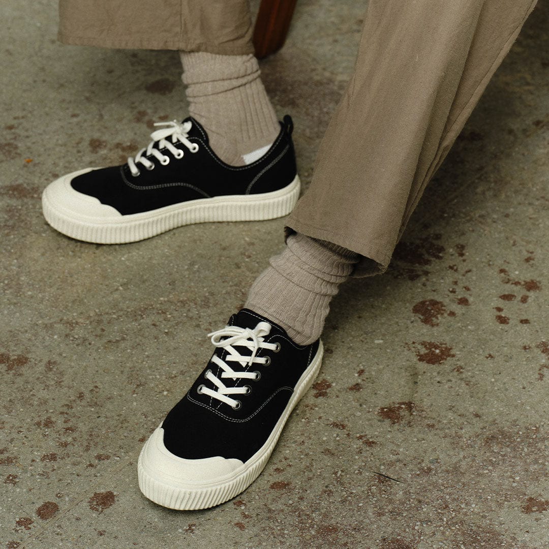 Mens - Sato Oxford - Black – SeaVees