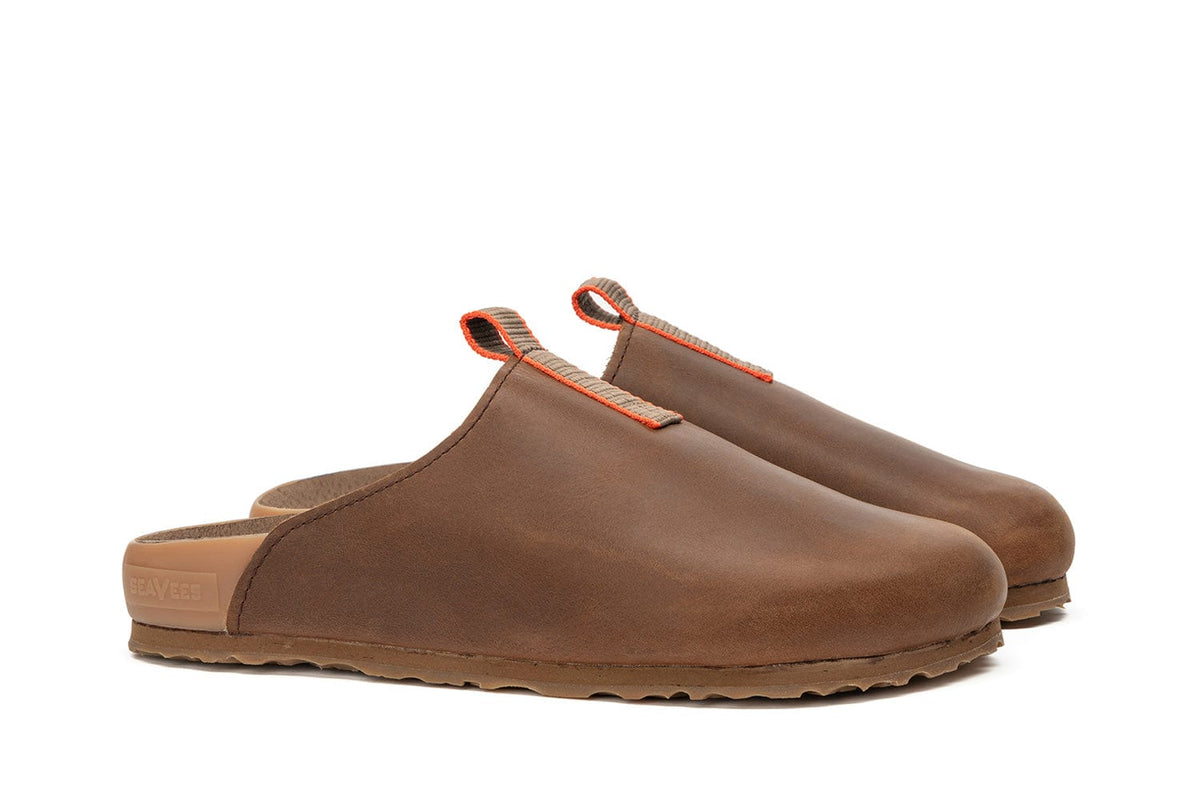 Men's Tiburon Trekker sandal in Elmwood leather, three-quarter view