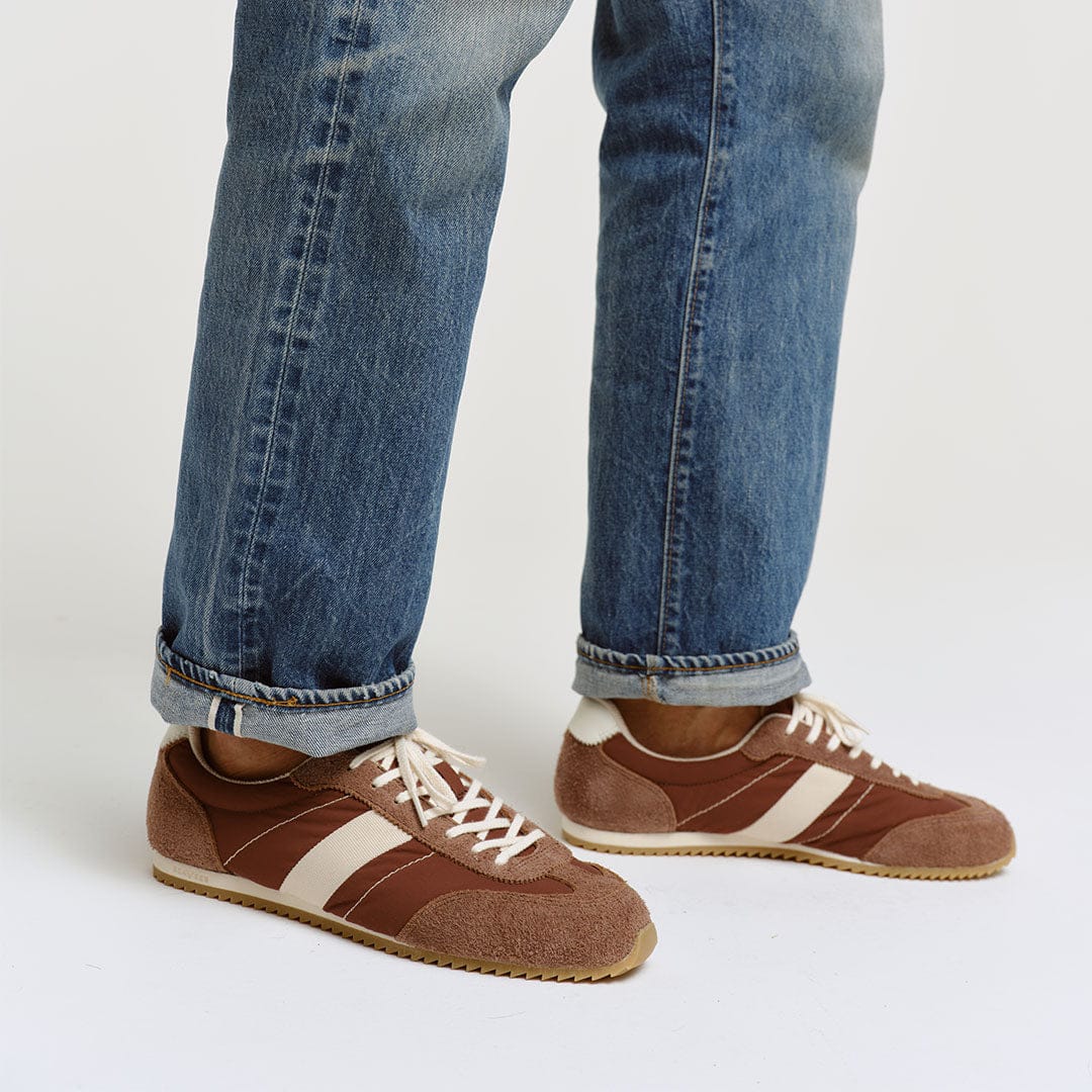 Mens - Wilcox Low Profile Trainer - Cinnamon – SeaVees