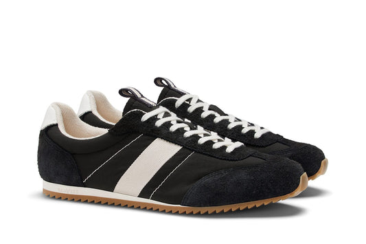 Mens - Wilcox Low Profile Trainer - Vintage Black