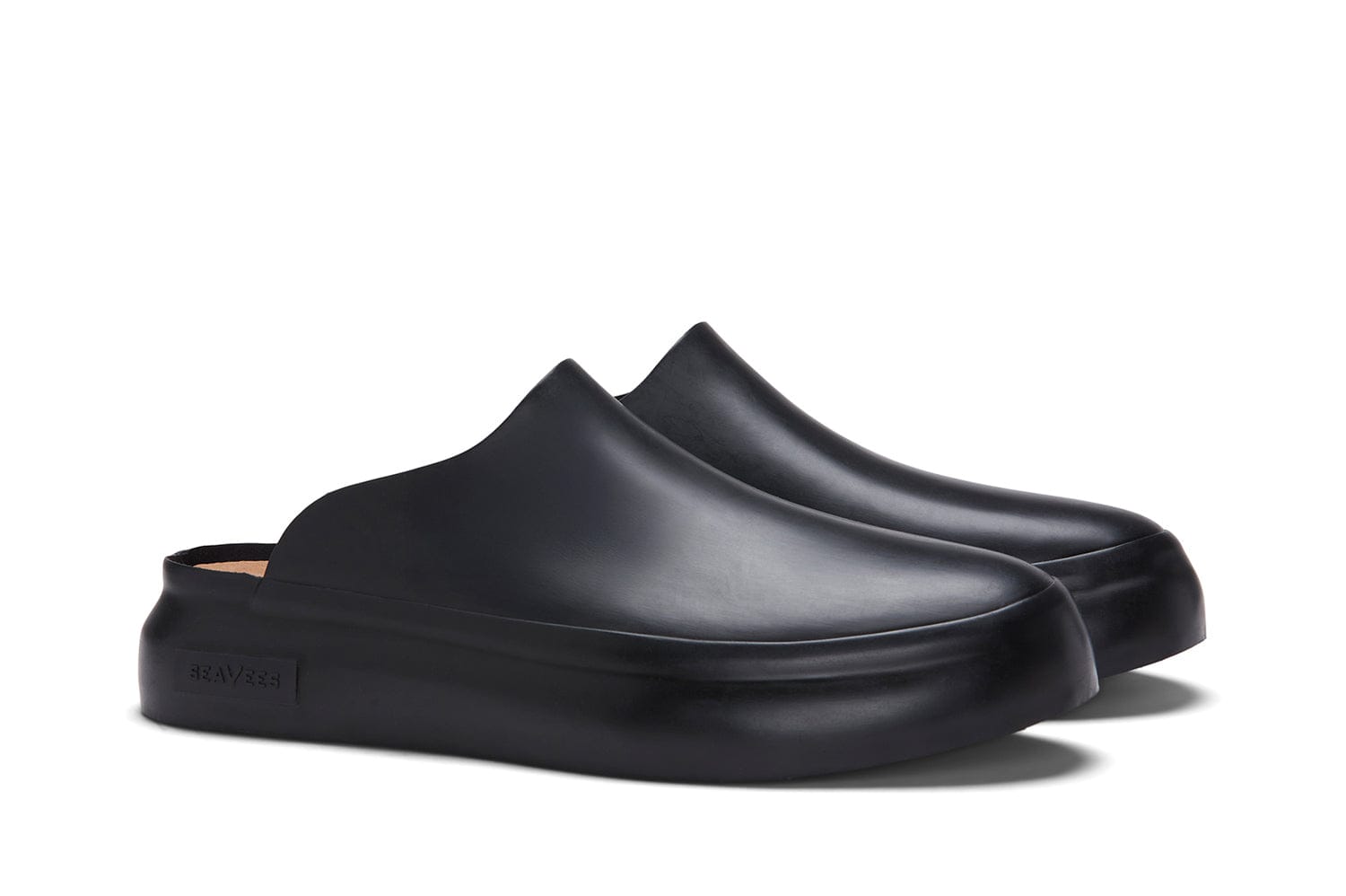 S Archives Noir Curve Mule Shoes 26 Mens - Williams Mule - Black – SeaVees
