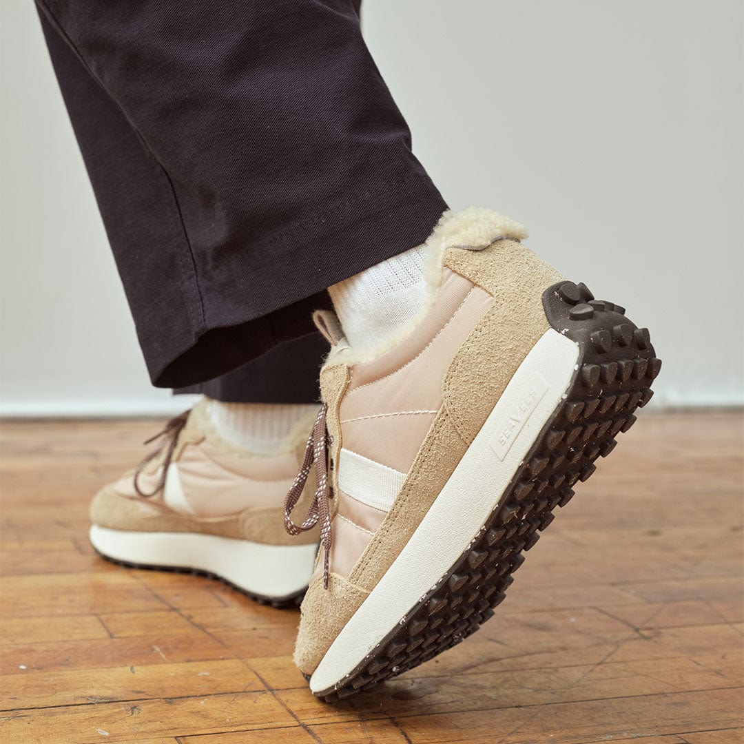 Womens - Acorn Trainer - Cream Cafe