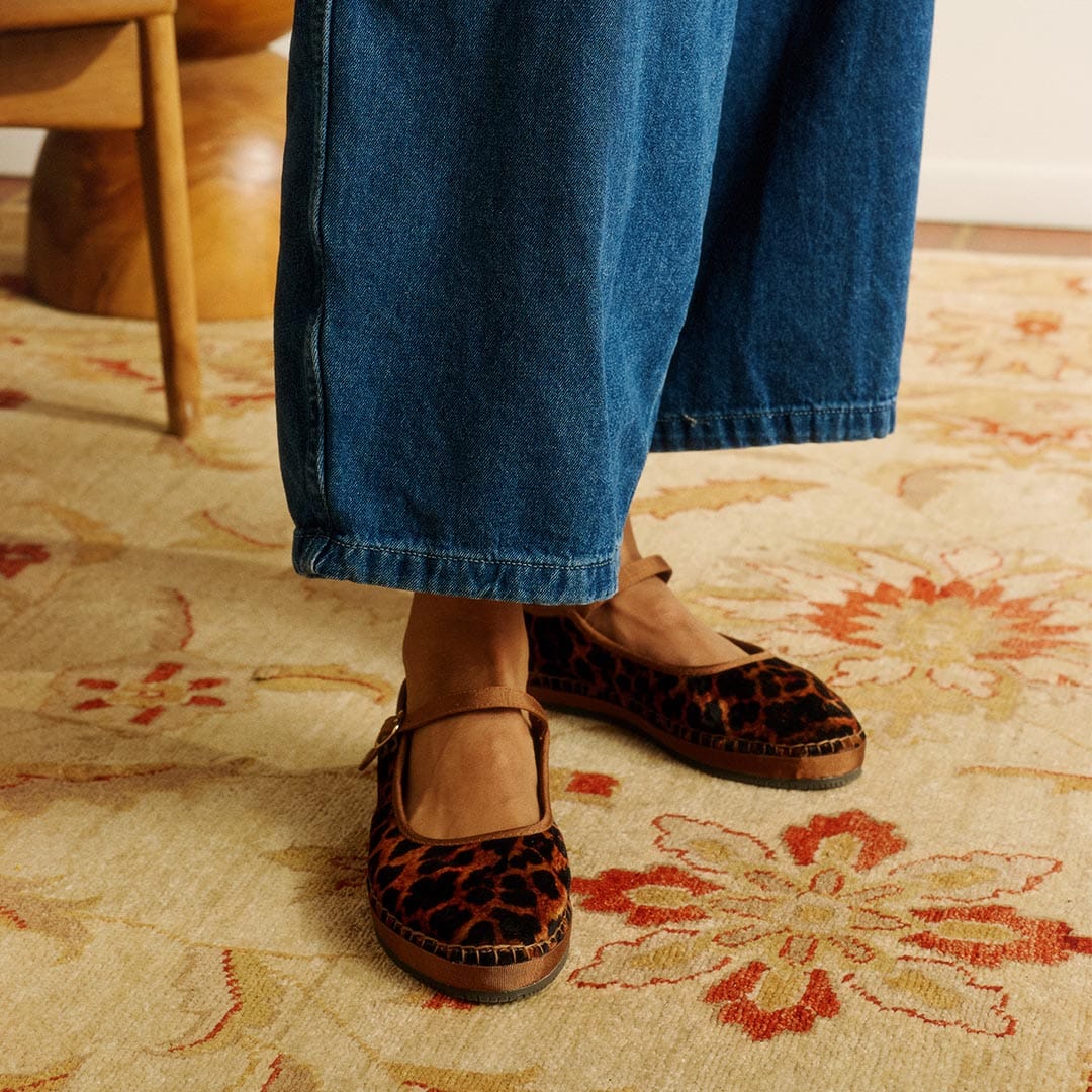 Womens - Carlyle Mary Jane - Leopard