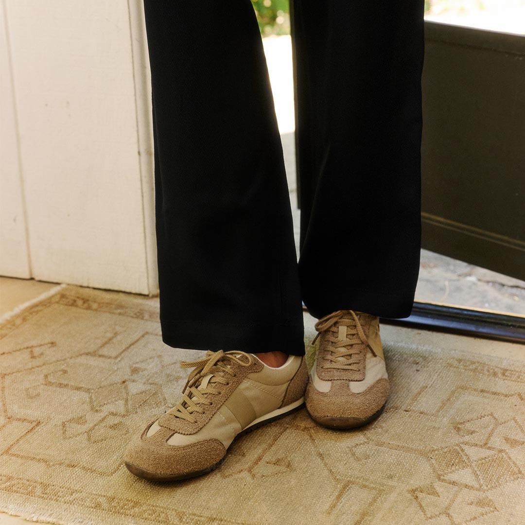 Womens - Parsons Low Profile Trainer - Vintage Khaki