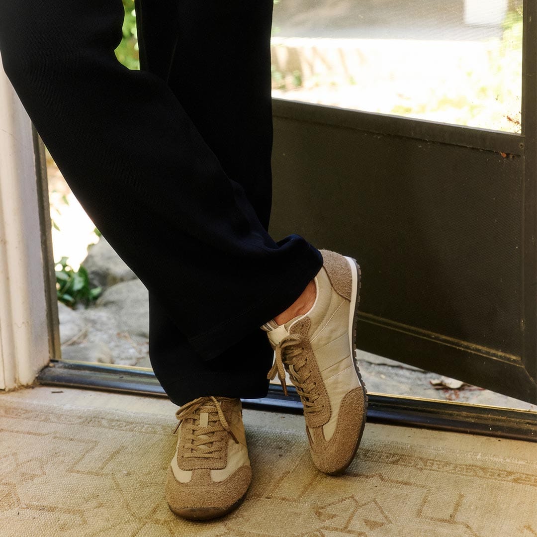 Womens - Parsons Low Profile Trainer - Vintage Khaki