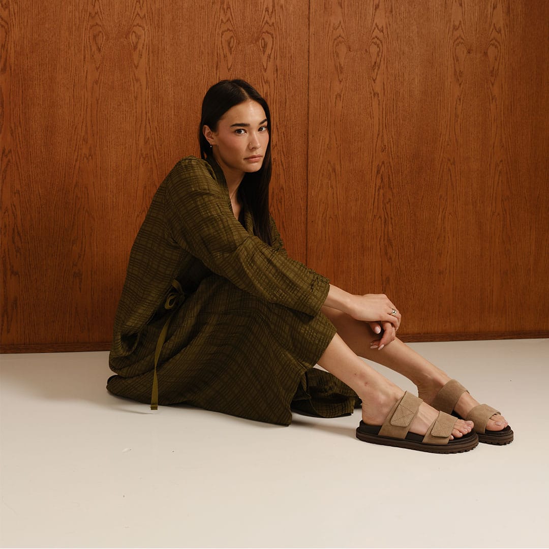 Womens - Townsend Slide - Taupe
