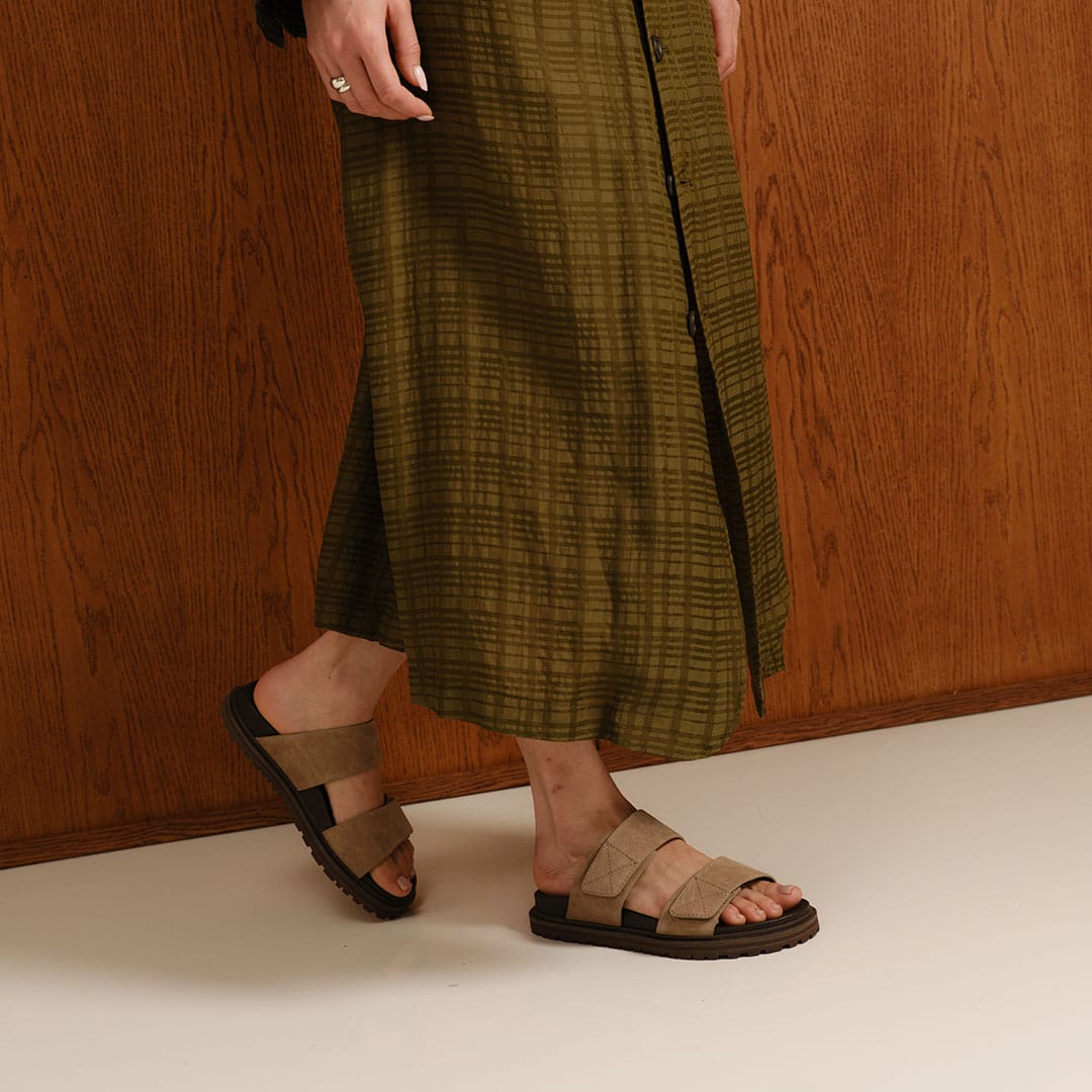 Womens - Townsend Slide - Taupe