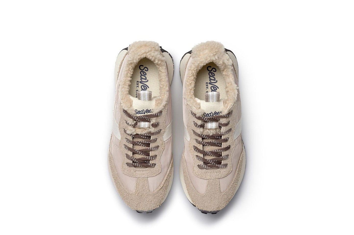 Womens - Acorn Trainer - Cream Cafe