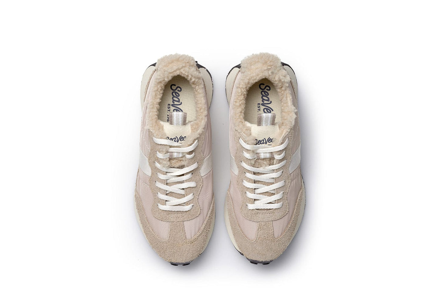 Womens - Acorn Trainer - Cream Cafe