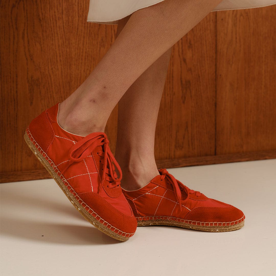 Womens - Avenue Espadrille - Strawberry