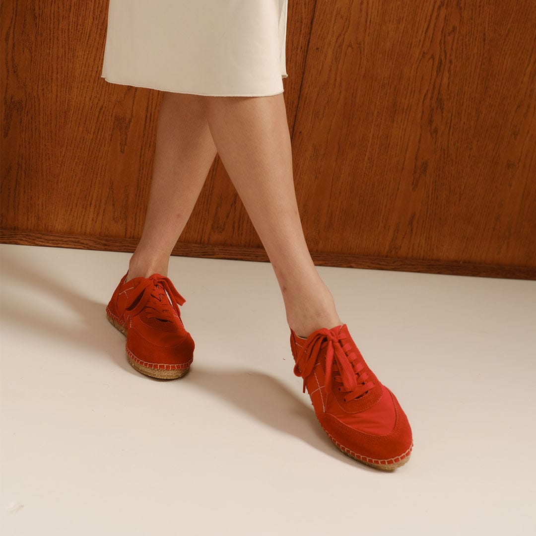 Womens - Avenue Espadrille - Strawberry