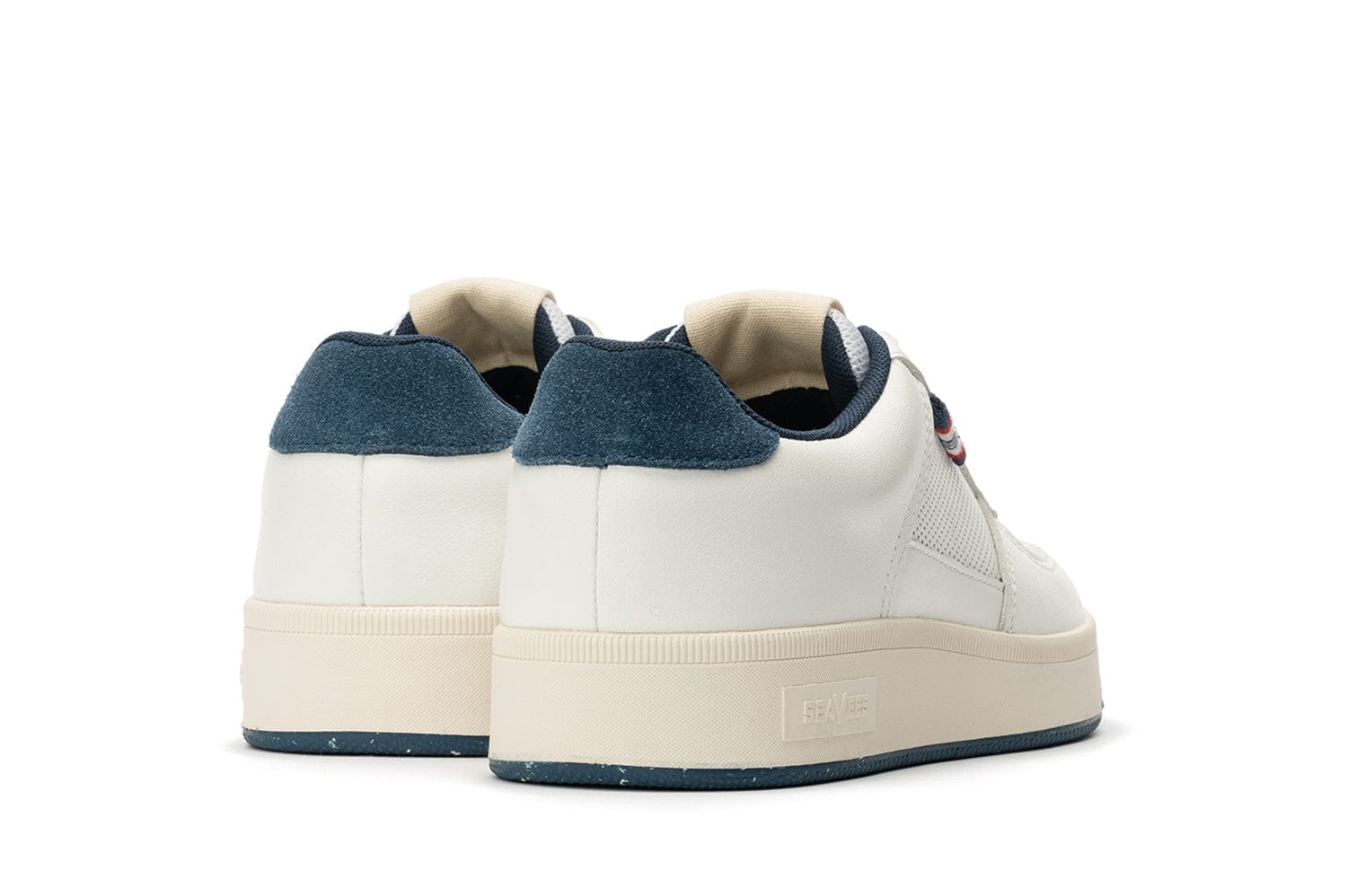 Womens Cardinal Sneaker White Navy – SeaVees